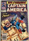 Captain America #366 NM Newsstand Marvel Comics 1st Print 1990