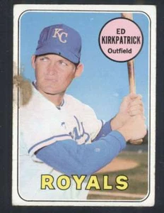 1969 Topps #529 Ed Kirkpatrick POOR Royals 50190 - Picture 1 of 2