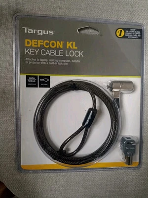 Targus Defcon KL - Key Cable Lock - Laptop / Desktop Computer - Image 1 of 2