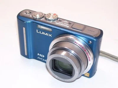 Panasonic LUMIX DMC-TZ10 12.1MP Digitalkamera - Blau - Bild 1 von 3