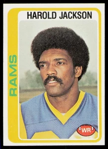 Tarjeta 1978 Topps #105 Harold Jackson Los Angeles Rams - Imagen 1 de 2