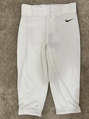 Pantalones de béisbol NIKE VAPOR SELECT HIGH para niños L blanco azul marino a rayas DX9169-101 Foto 1 de 4