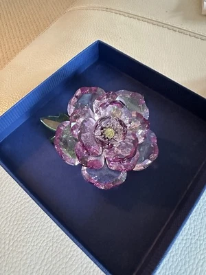 Swarovski 💎Flor del Paraíso Rosa Peonía Rosa Peonía 5136721 Raro Foto 1 de 2