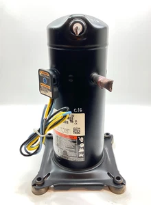 Copeland 2 ton Scroll AC Compressor ZR21KA-PFV-130 1PH R-22 used #C16 - Picture 1 of 5