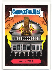 Amity Bill 2018 Garbage Pail Kids The Amityville Horror Parody Sticker - Picture 1 of 2