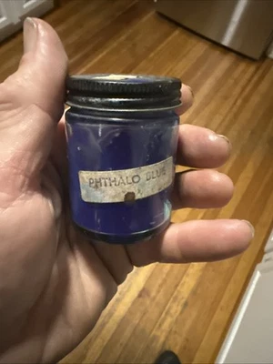 vintage Phthalo Blue Pigment Blue Dry Powder - Image 1 of 4