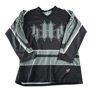 Vintage WWF Triple H Long Sleeve Hockey Jersey Men’s XL The Game HHH DX WWE - Picture 1 of 14