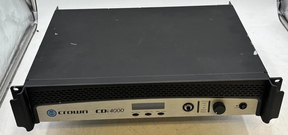 Amplificador de potencia Crown CDi 4000 DriveCore 2 canales - Falta perilla Foto 1 de 4