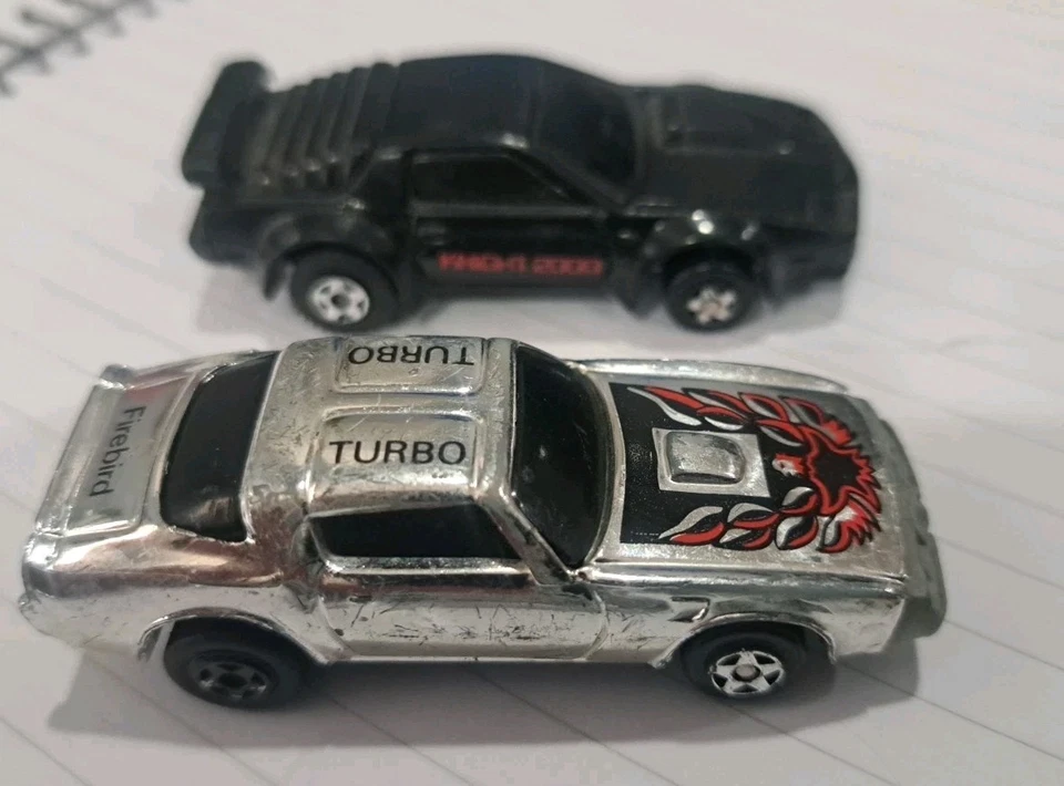 2x KIDCO Burnin Key Cars Knight Rider 2000 + Silver Firebird 1980 & 1982 No Key - Image 1 of 4