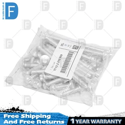BMW E80 E88 E91 E92 E90 X5 X6 Engine Oil Pan Bolt Set Genuine 11132210959 New - Image 1 of 4