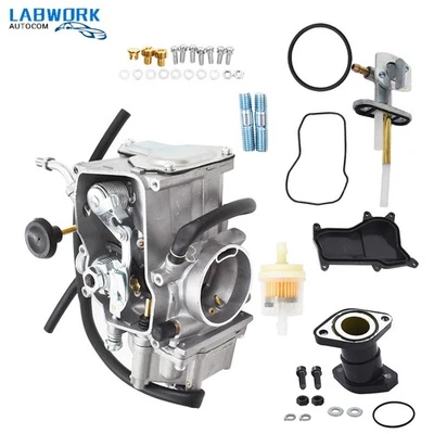 Kit de carburador para Yamaha Big Bear 350 Warrior Wolverine Moto-4 350 1987-1995 Foto 1 de 4