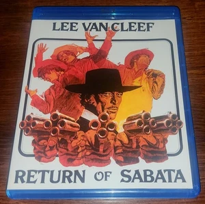 Return of Sabata (1971) Blu Ray OOP Kino Lee Van Cleef Spaghetti Western Classic - Imagen 1 de 3