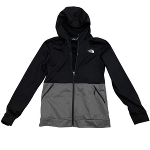 The North Face Women’s S Black/Gray Full-Zip Hoodie Jacket | NWOT, Zip Pockets - Picture 1 of 9
