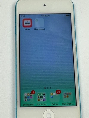Apple iPod Touch 5th Gen A1421 32GB  Blue - - Image 1 of 4