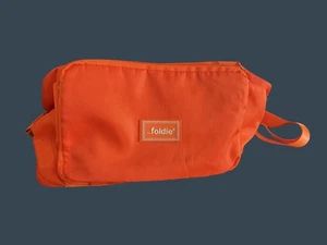 Foldie orange leichte Nylon Seesack mit verstellbarem Schultergurt & Taschen - Bild 1 von 13