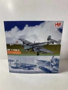 HobbyMaster 1:72 BF 110G-4 Die Cast Assembled Model WWII HA1803 “G9+EF” - Picture 1 of 24
