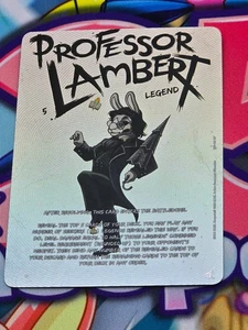 Professor Lambert Neopets Battledome TCG Obelisk Alt Art / Album Parodie SR* - Bild 1 von 1