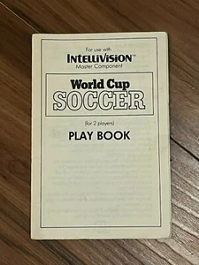 Intellivision BRAND NEW Manual : World Cup Soccer - Picture 1 of 3