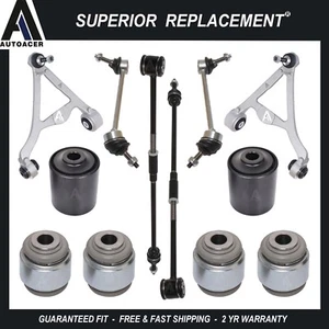 Brazos de control superiores traseros, bujes inferiores, eslabones y barras de amarre 12 piezas para JAGUAR XK XKR - Imagen 1 de 12
