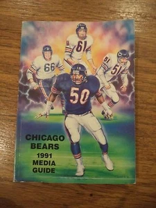 Chicago Bears Media Guide Anuario 1991   - Imagen 1 de 7