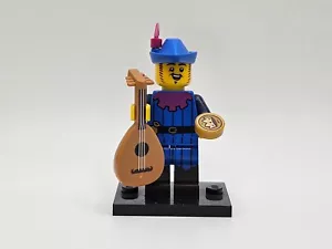 LEGO minifigure Troubadour col22-3 da collezione CMF serie 22 col388 moneta chitarra - Foto 1 di 4
