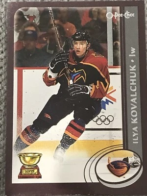 2002-03 O-Pee-Chee All-Star Rookie #11 Ilya Kovalchuk Atlanta Thrashers  - Image 1 of 2