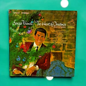 Vintage Vinyl Record Album The Heart Of Christmas Sergio Franchi RCA Victor - Picture 1 of 3
