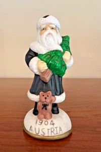 Alte Welt Weihnachten Weihnachtsmann Nikolaus Österreich 1904 Vintage Erbe Viktorianisch - Bild 1 von 8
