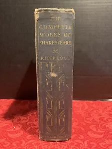 Vintage The Complete Works of Shakespeare edited by George Kittredge 1936 Book - Picture 1 of 10
