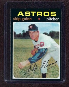 1971 Topps Baseball #741 Skip Guinn, Houston Astros, High Number, NM!