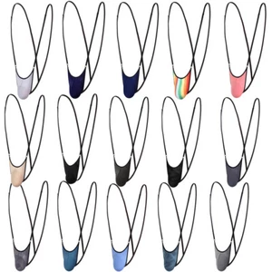 Men's V-shape Suspender Adjustable Bodysuits One Piece Underwear Sexy Jumpsuits - Picture 1 of 133