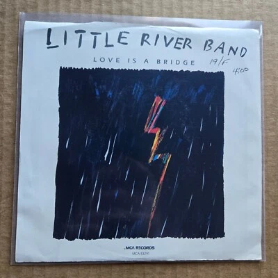LITTLE RIVER BAND Love Is A Bridge POP ROCK DJ PROMO 45 7" Vinyl Record - Image 1 of 4