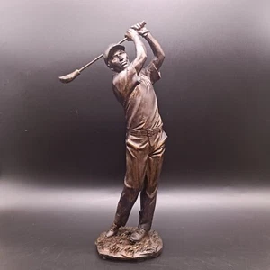 MICHAEL GARMAN 1987 Productions INC SCULPTURE TEE SHOT in BRONZETON (Resin) - Bild 1 von 13