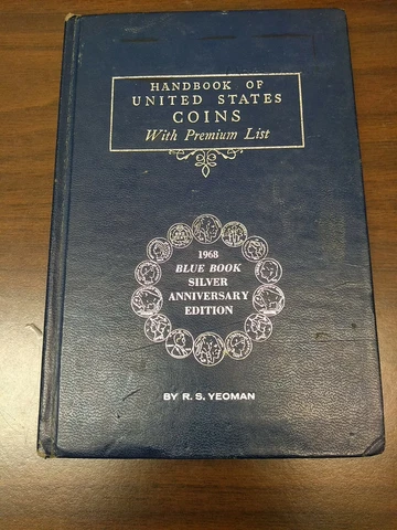 Handbook of United States coins with premium list 1968 by R.S.Yeoman Cover