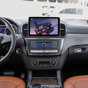 Android 13 Car GPS Nav Dash Multimedia Screen Carplay For Benz GLE W166 GLS X166 - Picture 1 of 12