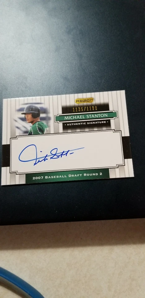 2008 RAZOR Signature Series #197 Michael Giancarlo Stanon #1135/1199 AUTO🔥 - Image 1 of 4