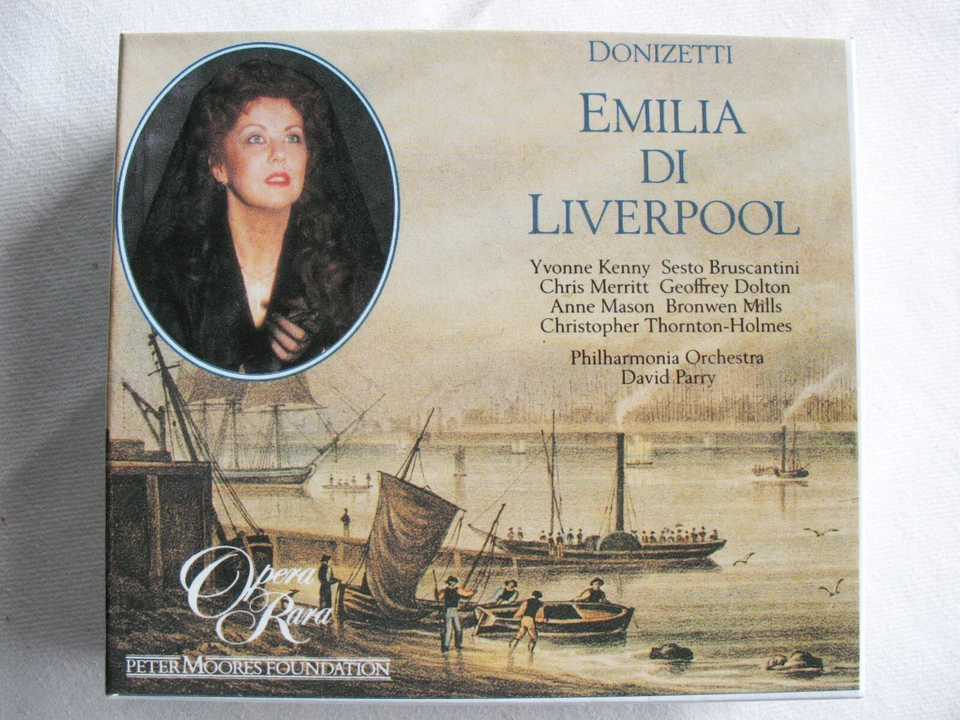 Donizetti: Emilia di Liverpool, D. Parry, Opera Rara, London 1987, neuwertig; - Bild 1 von 1