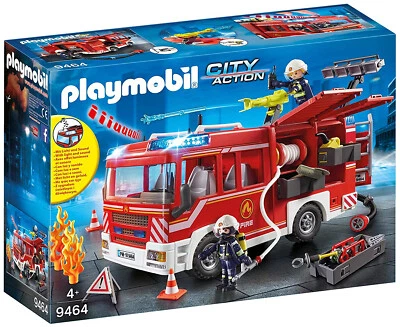 Playmobil City Action 9464 Feuerwehr-Rüstfahrzeug Ergänzungsset mit Zubehör