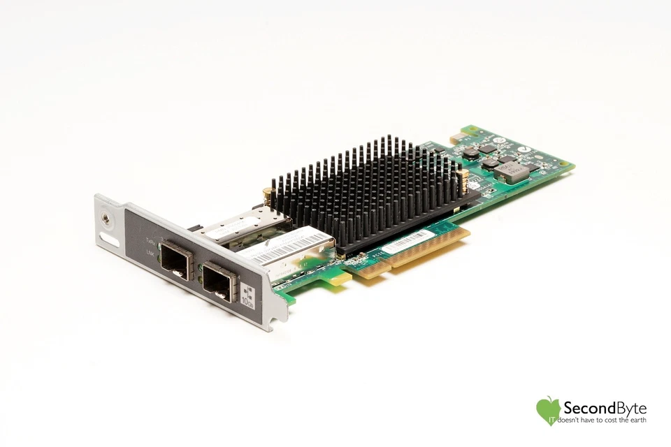 IBM V3700 10Gb iSCSI  FCoE 2 Port Host Interface Card 00Y2419  00Y2493 - Image 1 of 1