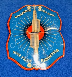 F.W. Woolworth Fünf und Groschen Kaufhaus Pappnadel Buch - Bild 1 von 9