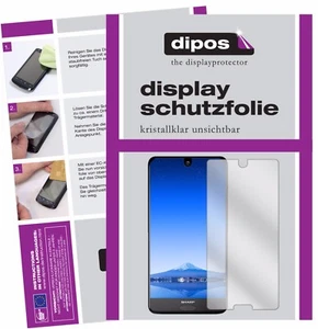 6x Pantalla para Sharp Aquos S2 Protector de protectores transparente dipos - Imagen 1 de 5