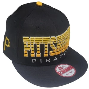 Pittsburgh Pirates New Era 9FIFTY Fade Snap Back Mütze - schwarz - Bild 1 von 1