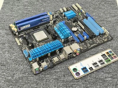 Asus M5A97 R2.0 Motherboard Mainboard AM3+ inkl AMD FX8350 CPU - Bild 1 von 2