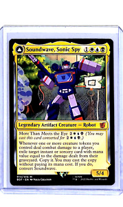 2022 Magic The Gathering The Brother's War Transformers Soundwave Sonic Spy
