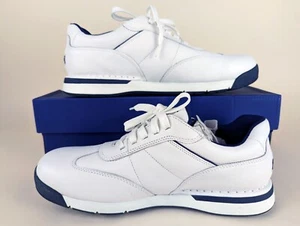 Rockport 7200 Plus ProWalker Walking Shoes Mens 8.5 M White Leather Sneakers NWB - Picture 1 of 14