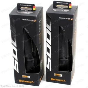 Two (2) Pack Continental Grand Prix 5000 Folding Clincher 700x25 Road Bike Tires - Picture 1 of 4