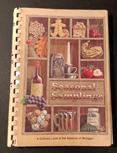 Seasonal Samplings, A Culinary Look At Michigan Seasons, Cancer Society Cookbook - Imagen 1 de 10