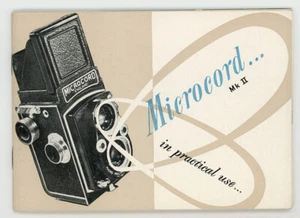 MPP Microcord MkII Instruction Book. More Medium Format Camera Manuals Listed - Picture 1 of 3