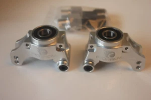 FID CNC alloy rear wheel Hub Carriers mount base for Losi DBXL XL DBXL-e silver - Picture 1 of 3