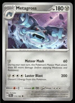 SV05: Temporal Forces #115/162 Metagross - Image 1 of 2